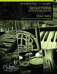 Seductions (Trio for Alto Flute, Cello, & Marimba) cover